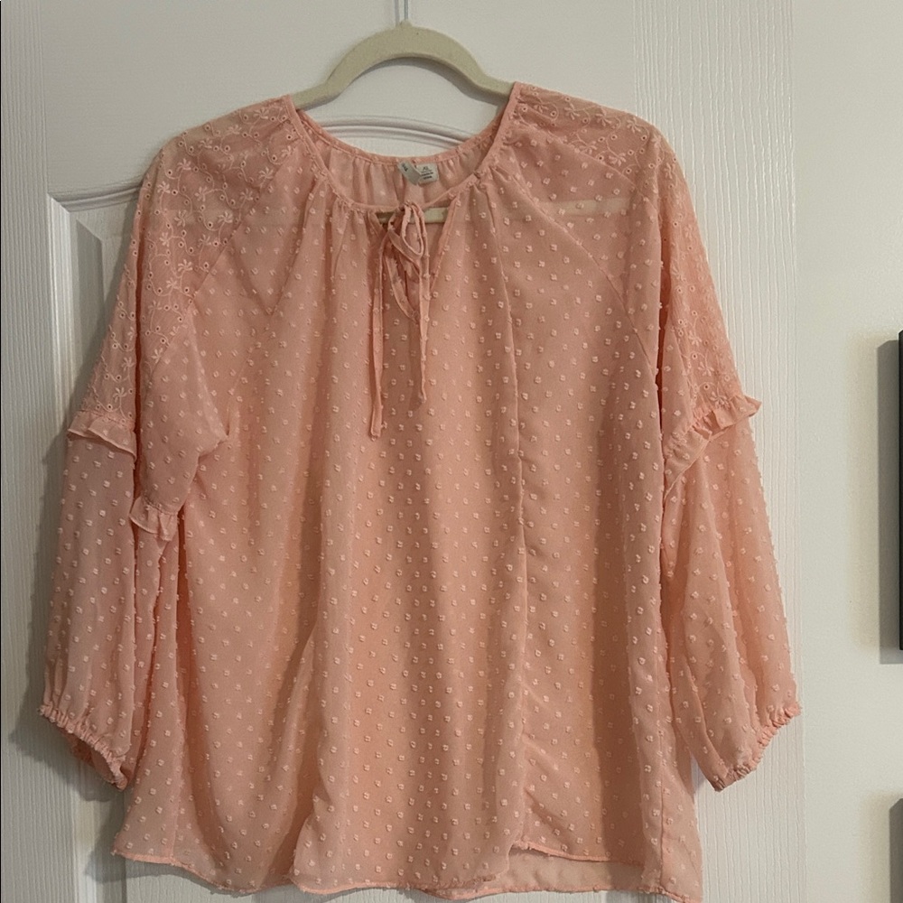Elegant Pink Women's Top